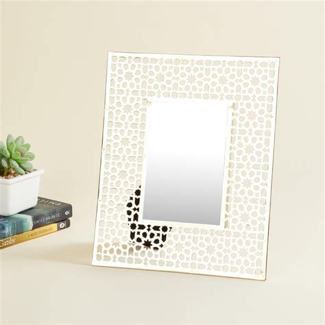 Buy Mystique Boris Gold Cut-Out Metal Photo Frame - 23x28cm from Home ...