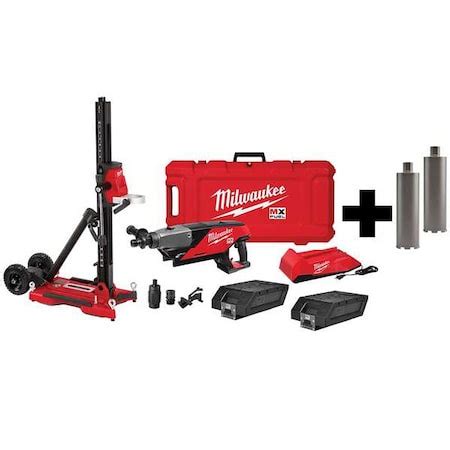 Milwaukee Tool MX Core Drill Kit, Diamond Ultra Dry Bit MXF301-2CXS,48 ...