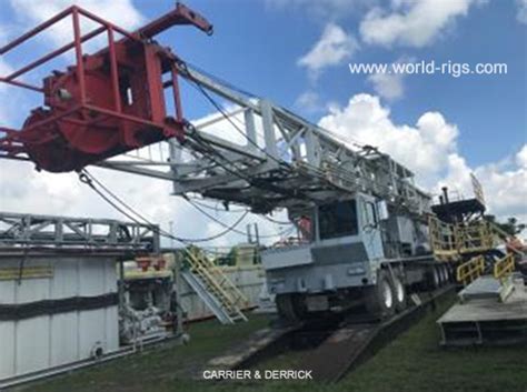 550Hp Platform Style Telescopic Mast, Double Drilling Rig, Land Rigs ...