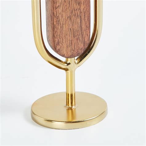 Buy Splendid Dastkari Wooden Taper Candle Holder from Home Centre at ...