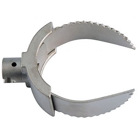 MILWAUKEE, 7/8 in Connection, 4 in Max. Pipe Dia., Double Cutter ...
