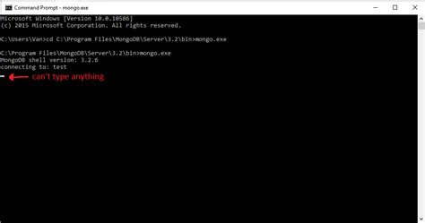 MongoDB Shell in Command Prompt 的图像结果