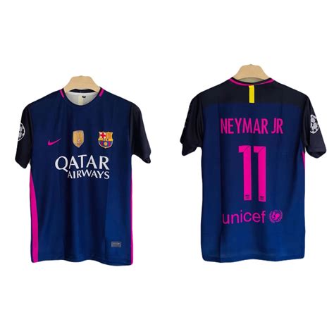 Best retro jersey barcelona 2016/17 away jersey neymar jr - ms retro s ...