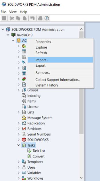 Image result for Adding a Dll to SolidWorks PDM Task