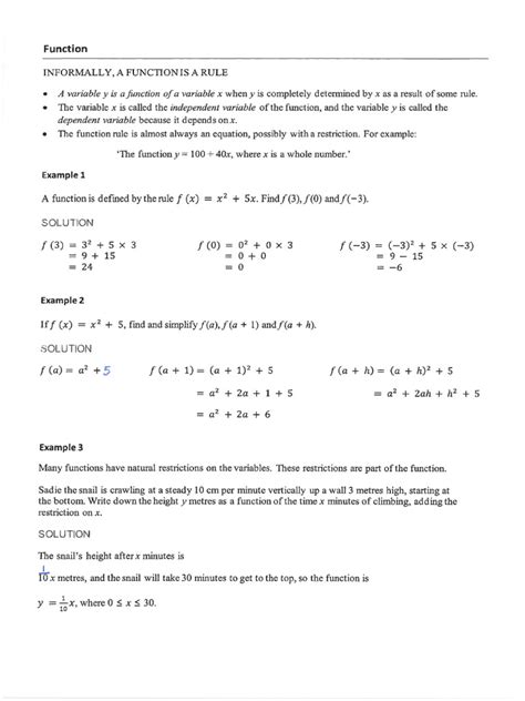 Image result for Function Notes