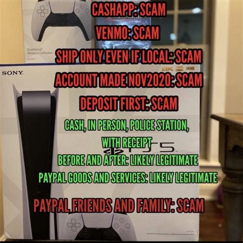PS5 scammers galore. OfferUp banning people for warning others of scams ...