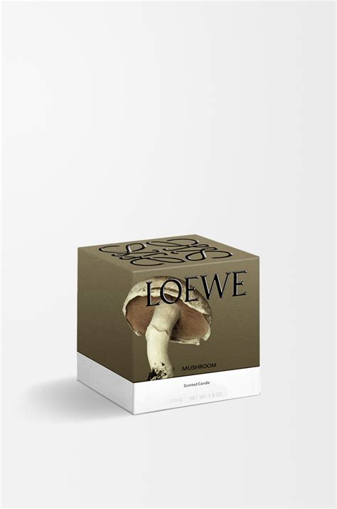 Small Mushroom candle Grey - LOEWE