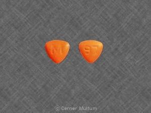 Pill Finder: M 97 Orange Three-sided - Medicine.com
