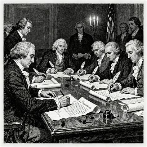 Declaration Of Independence Drawings - AI Art Gallery