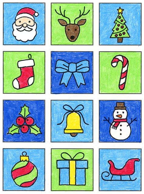 Easy Christmas Drawings For Kids Easy Christmas Tree Drawing Tutorial