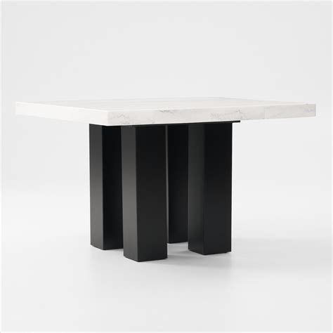 Artemis Marble Counter-Height Dining Table - White Marble | Value City ...