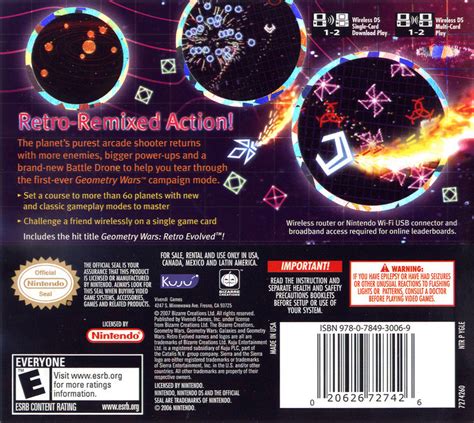 Image result for Geometry Wars CD