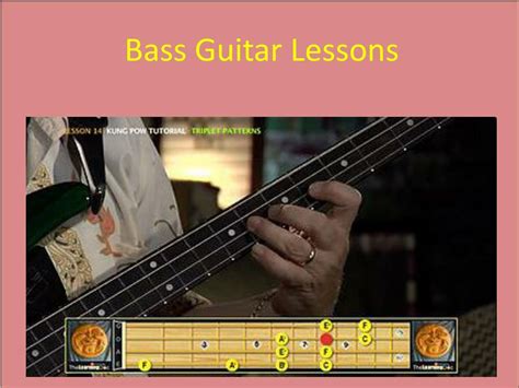 Bass Lessons 的图像结果