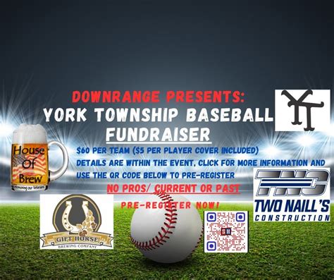 York Township Baseball Fundraiser, Alert Fire Company No. 1 Emigsville ...