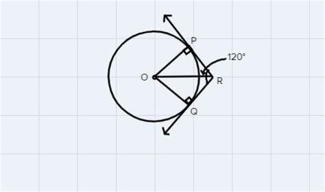 In Figure 3, two tangents RQ and RP are drawn from an external point R ...