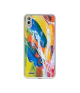 Amazon Brand - Solimo Designer Multicolor Paint On Wall UV Printed Soft ...