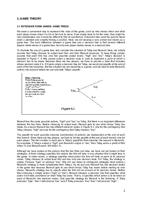 Extensive Form Game Theory 的图像结果
