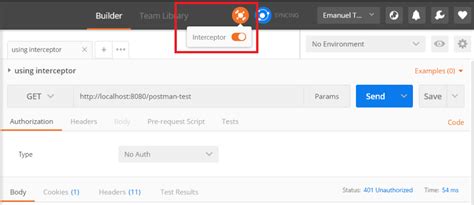 Postman Authentication 的图像结果