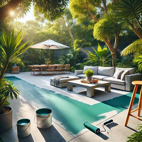 What's the Best Paint for Concrete Patios? - Smooth Concrete