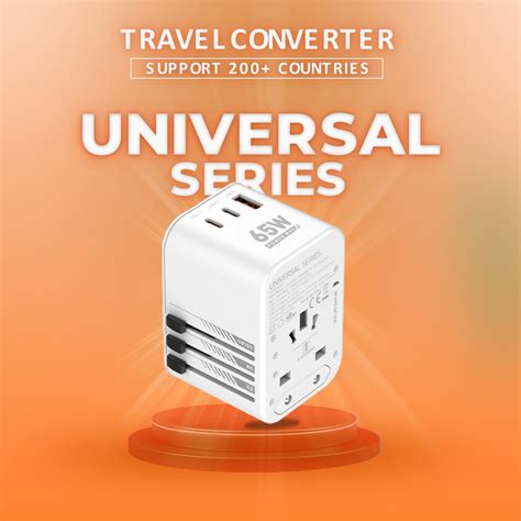 Universal Series Travel Converter | 65W Quick Charge – Icreator