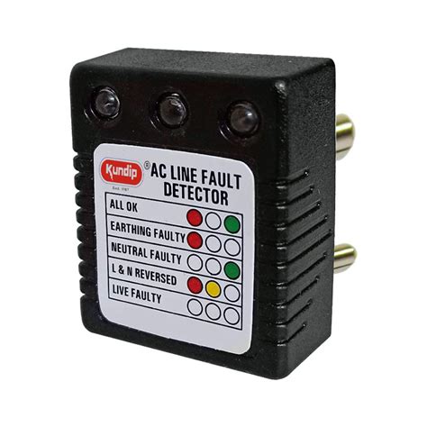 Kundip Ac Line Fault Detector for Home, Office & Industrial Faulty Line ...