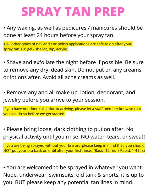 Spray-Tanning Tutorial 的图像结果