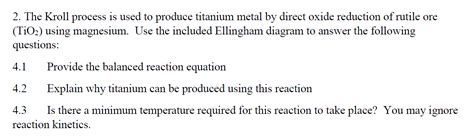 Image result for Kroll Process Titanium Extraction