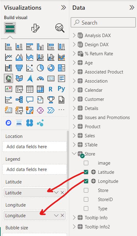 Image result for Customizing Power BI Map Visual