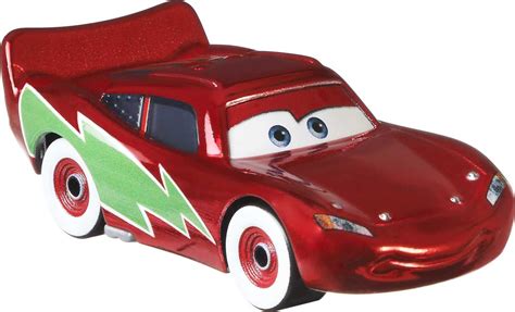 Buy Disney Car Toys Holiday Hot Lightning McQueen, Miniature ...