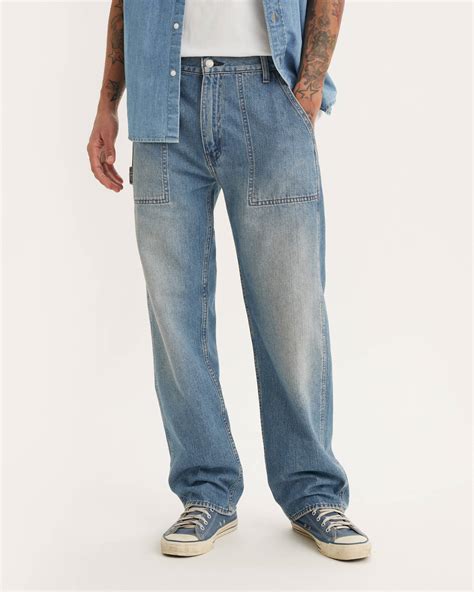 555™ Relaxed Straight Utility Men's Jeans - Medium Wash | Levi's® US