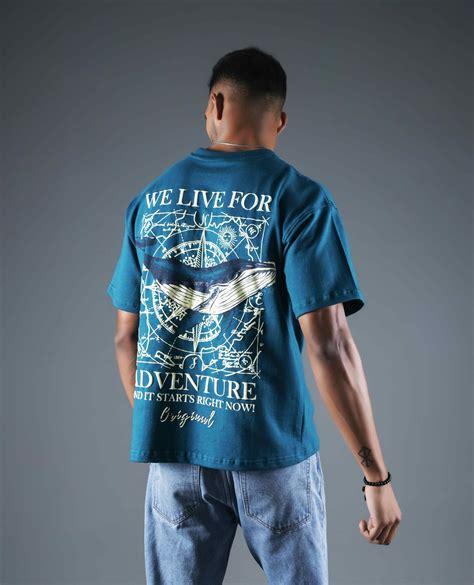 Whale Print Oversized T-shirt – VENUE ORIGINAL