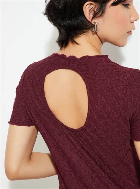 Buy ALAYA F x URB_N Women Textured Bodycon Dress Online at just Rs. 999 ...