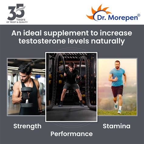 Dr. Morepen: Testo Boost For Men - 60 Tablets