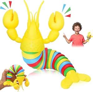 FunBlast Slug Toy - Small Slug Fidget Toys with Light, Baby Toys ...