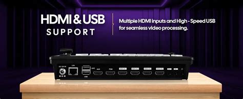 AIWaft HDMI Video Switcher – Live Streaming Mixer