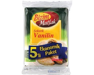 Ülker Bizim Mutfak Şekerli Vanilin 5'li Paket - Yerli Pişirme ...