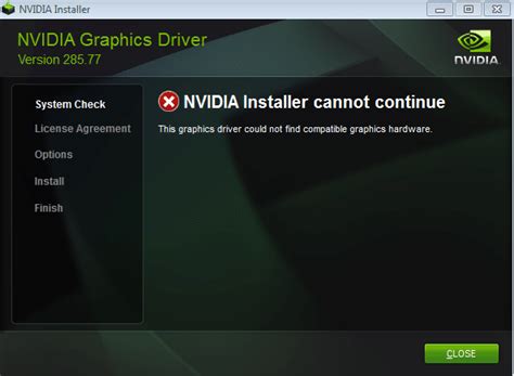 Image result for NVIDIA Setup Error