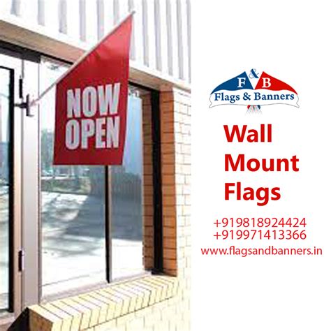 Wall Mount Flags