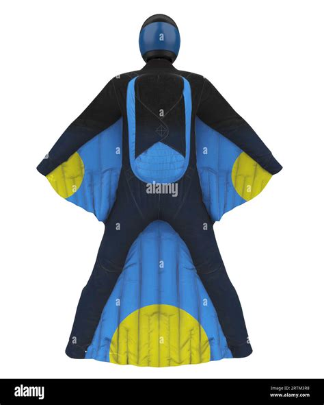 Wingsuit Flying Isolated Stock Photo - Alamy