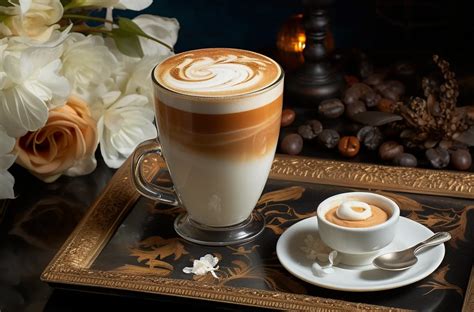 Рецепт Латте «Ирис» от Coffeeok Blog