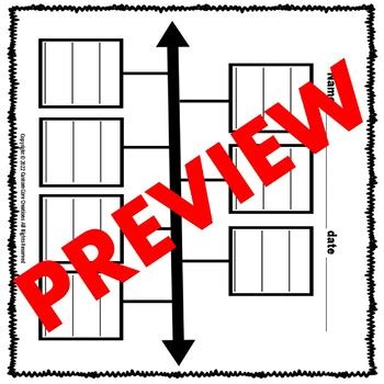 Blank Timelines for Engaging Students by Custom Core Creations | TPT