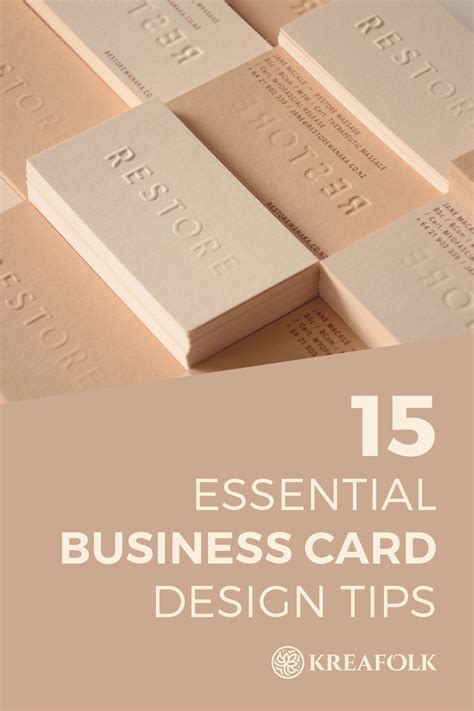 Business Card Design Tips 的图像结果