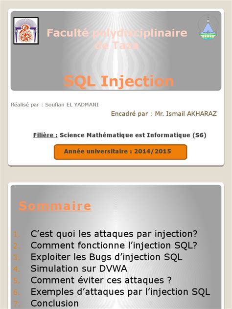 Image result for Comment Faire Une Injection SQL
