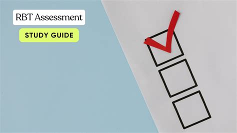 RBT Assessment Study Guide (B1 to B3) – RBT Practice Exam