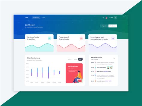 Image result for Project Dashboard Designs