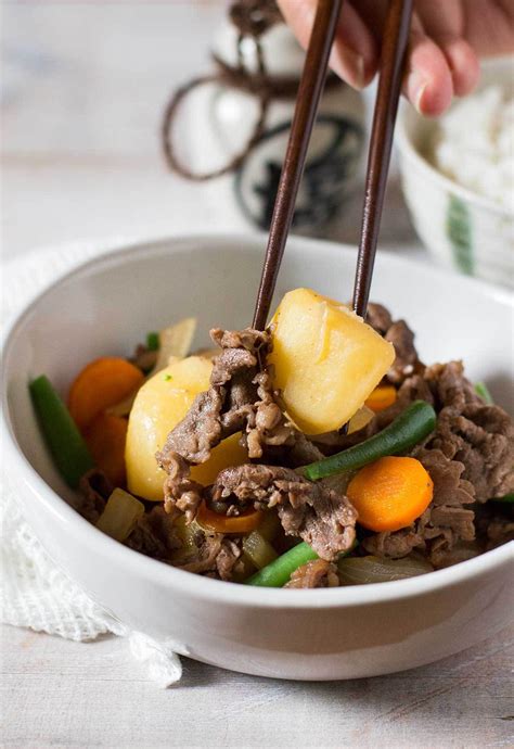 Nikujaga - Japanese Beef and Potatoes | Chopstick Chronicles | Asian ...