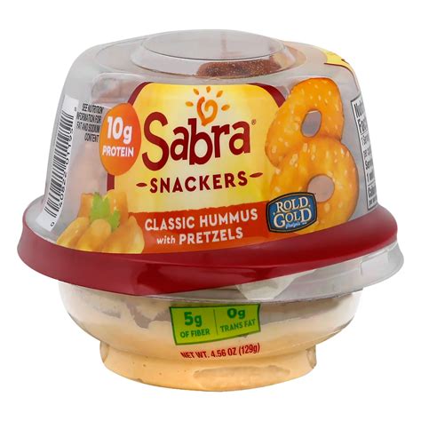 Sabra Snackers Classic Hummus with Pretzels - Shop Dip at H-E-B