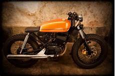 Cafe Racer Bike Modification In Chennai by Yamaha Rx135 Modified Cafe Racer By Bombay Custom Works Cafe Racer Bike Modification In Chennai
