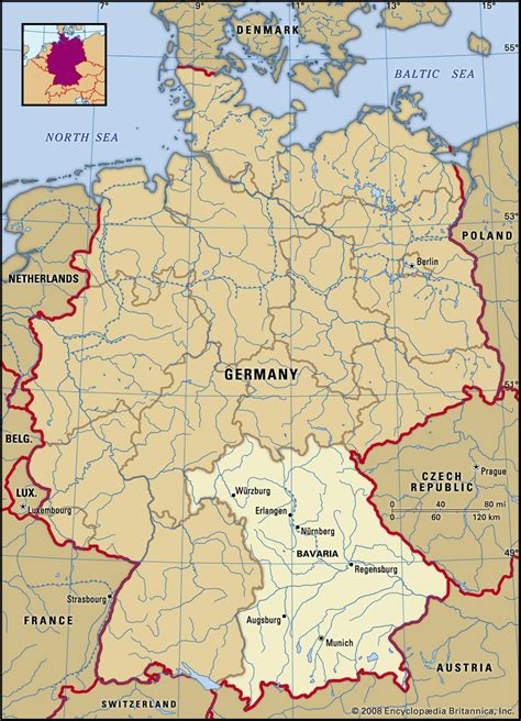 Map Of Munich Bavaria Germany Munich Map City Map Of Munich