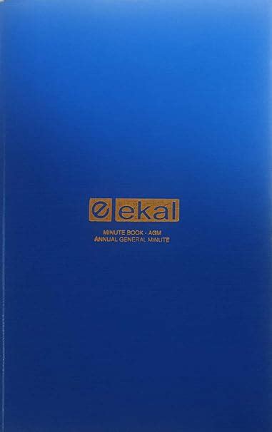 Minutes Book - AGM Annual General Meeting Register for Cooperative ...
